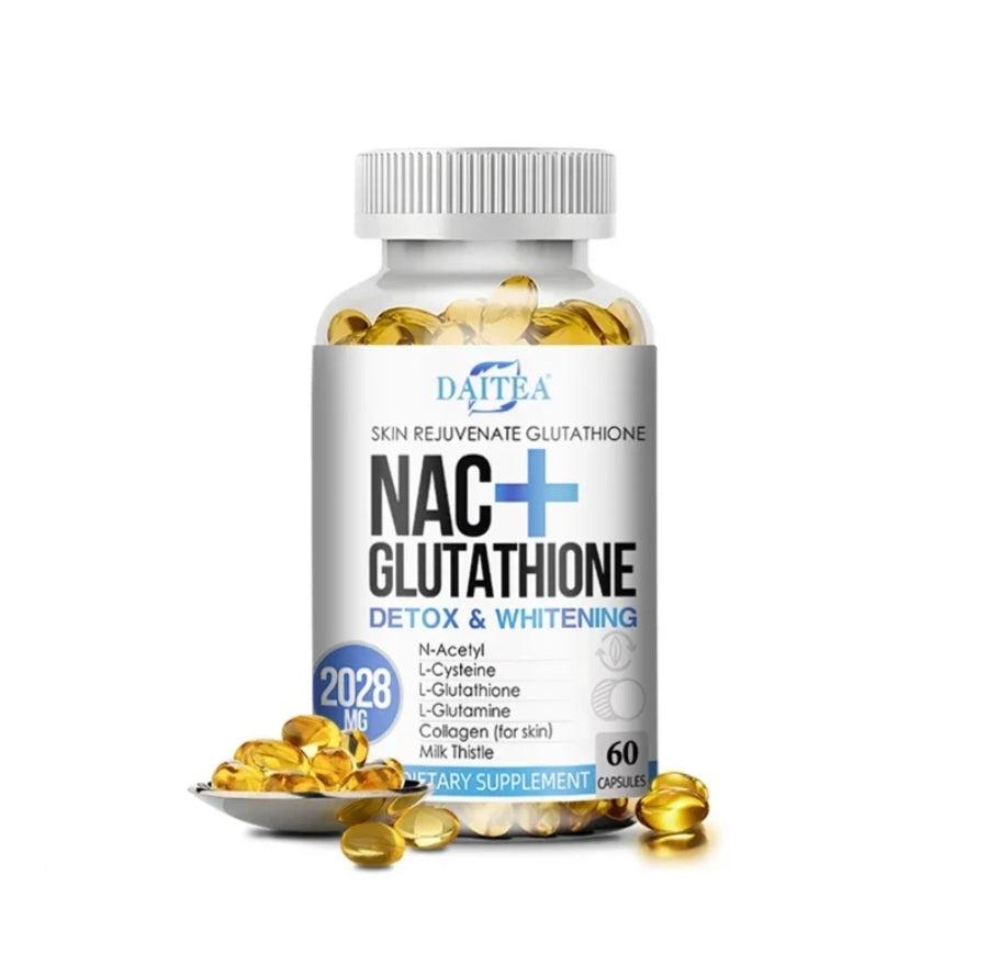 GLUTATHIONE + NAC SKIN BRIGHTENING CAPS