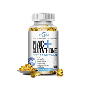 GLUTATHIONE + NAC SKIN BRIGHTENING CAPS