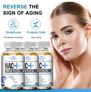 GLUTATHIONE + NAC SKIN BRIGHTENING CAPS