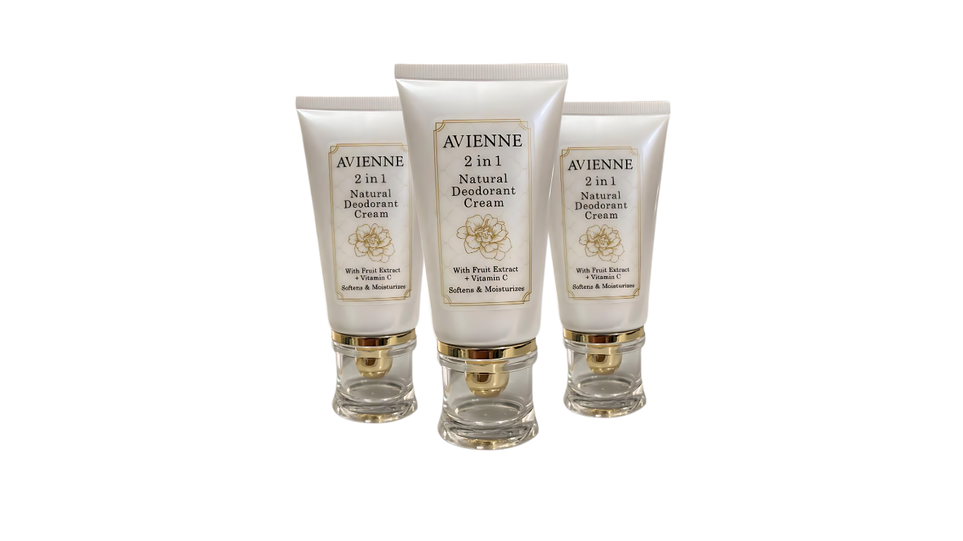 3pcs Avienne 2IN1 Natural Deodorant