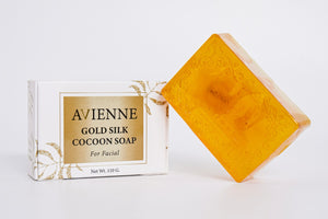 Avienne Gold Silk Cocoon Soap