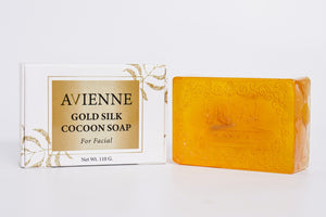 Avienne Gold Silk Cocoon Soap